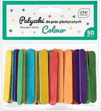 Zdjęcie Patyczki Do Prac Plastycznych Kolorowe 65Mm 50szt. - Barwice