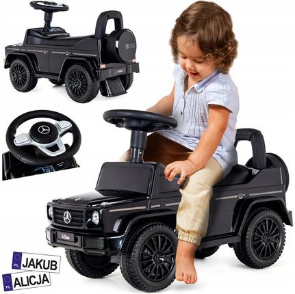 Jeździk pchacz dla dzieci Mercedes G-Class - czarny