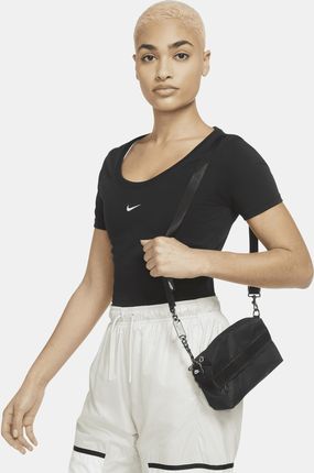 Damska torba przez ramię Nike Sportswear Futura Luxe (1 l) - Czerń