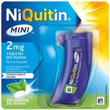 Zdjęcie NIQUITIN Mini, tabletki do ssania 2mg, 20 szt - Czyżew