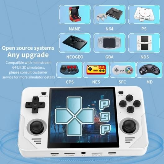Powkiddy RGB30 Handheld Game Console Open Source Linux 16GB