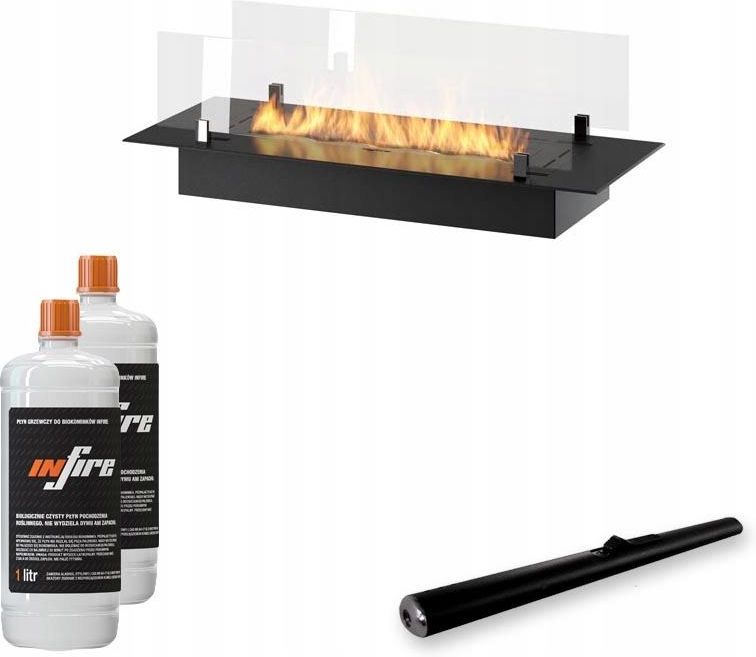 Infire Insert Black 800 SlimLin - Opinie i ceny na Ceneo.pl