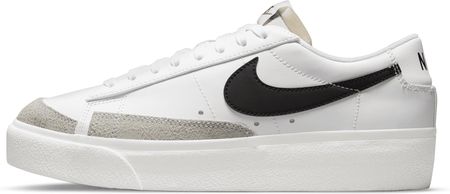 Buty damskie Nike Blazer Low Platform - Biel