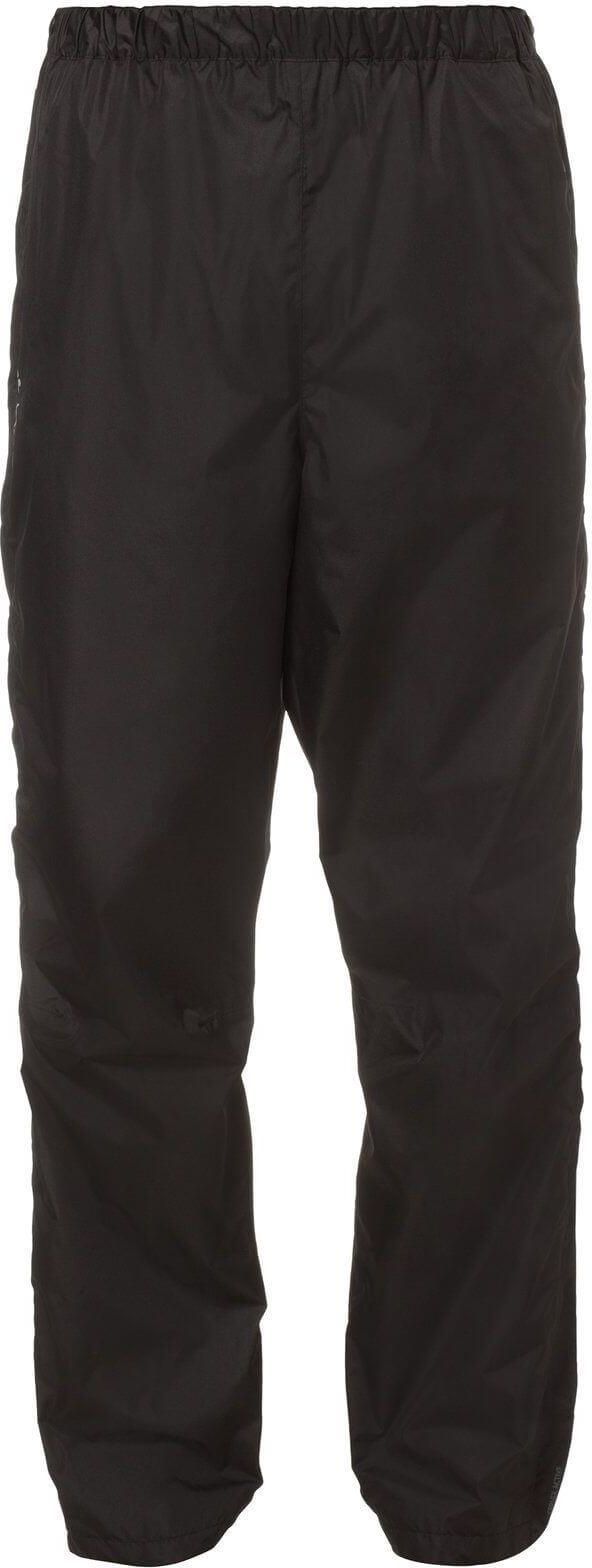 VAUDE Regenhose Herren Fluid Full-Zip Pants II, wasserdichte Outdoorhose - Wassersäule 10.000 mm, Fahrradhose atmungsaktiv & Winddicht, 2-Lagen Überhose schnell überziehbar
