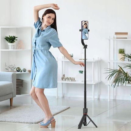 Tech-Protect Uchwyt Selfie L04S Magsafe Wireless Tripod Czarny - zdjęcie 6