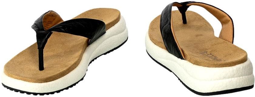 Caprice Kožené Pantofle Na Podpatku Offwhite 9-27205-42 - Caprice