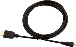 Kabel High Speed MicroHDMI - HDMI CL3 4K 60Hz 48bit 18 Gb/s 1.8m Czarny