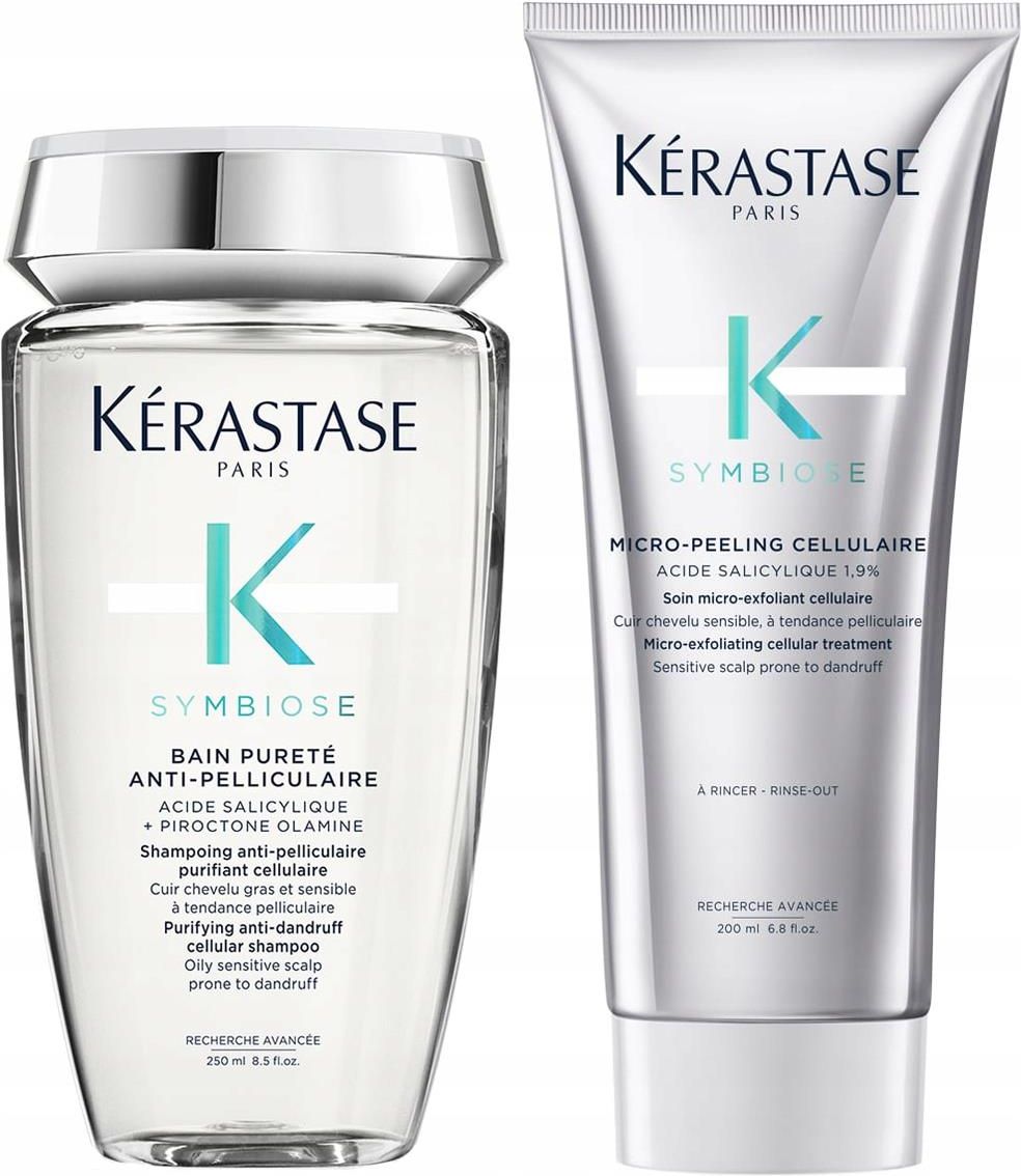 Kérastase Kerastase Kerastase Symbiose Zestaw Szampon 250 Peeling 200 ...
