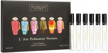 The Merchant Of Venice Murano Zestaw 6*5Ml Edp - opinie i ceny na