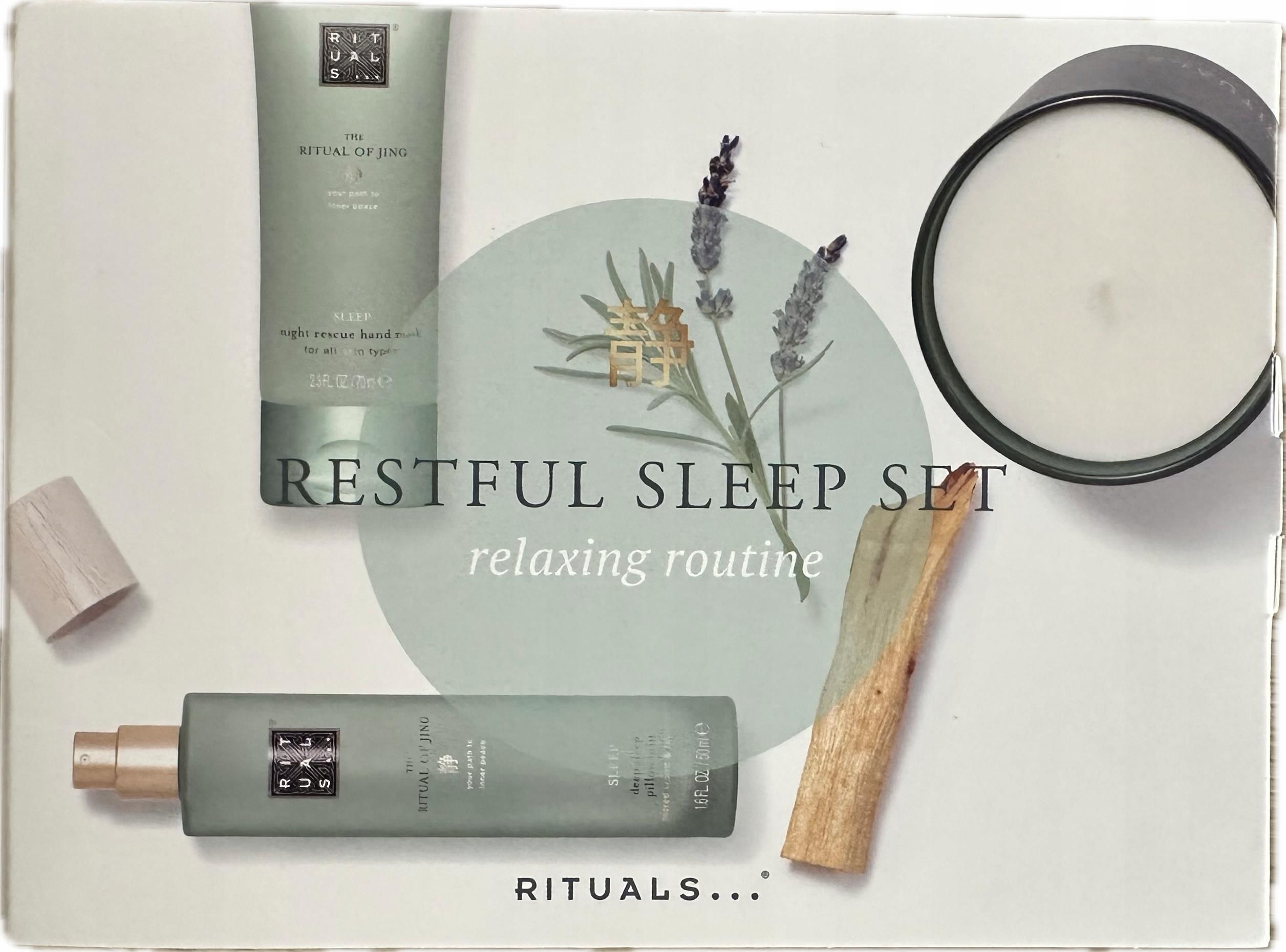 Zestaw Dla Kobiety Rituals The Ritual Of Jing Sleep Restful Zestaw ...