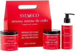 Zdjęcie Sylveco Zestaw Zimowy Czerwony Peeling Do Ciała 265 G Masło Do Ciała 250 Ml Żel Pod Prysznic 150 Ml - Tuszyn
