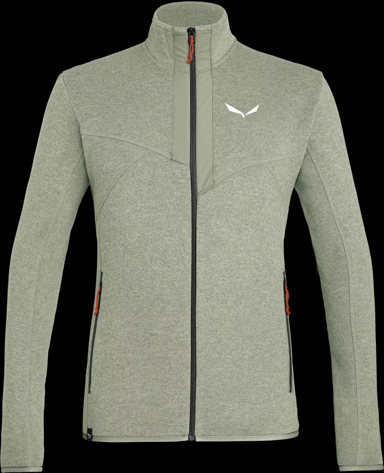 Giacca In Pile SALEWA Rocca 2 Uomo - Midlayer Leggero, Con Zip E 2 Tasche - Foto 14