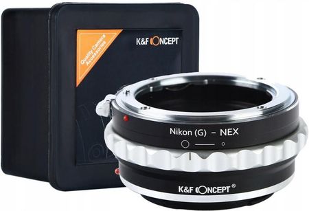 Firmowy K&F Adapter Sony NEX E-mount - Nikon G