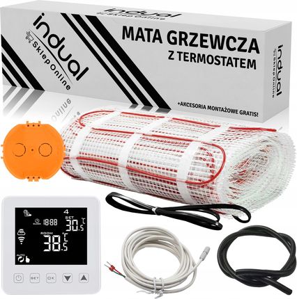 Indual Mata Grzewcza 3M-150W/m² Termostat 08 Wi-Fi INDMATR21503+08