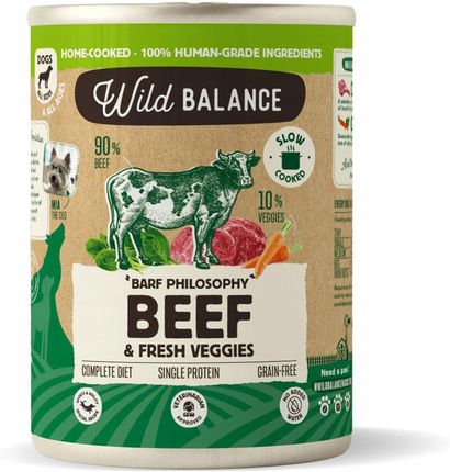 Wild Balance Wołowina Z Warzywami 400G