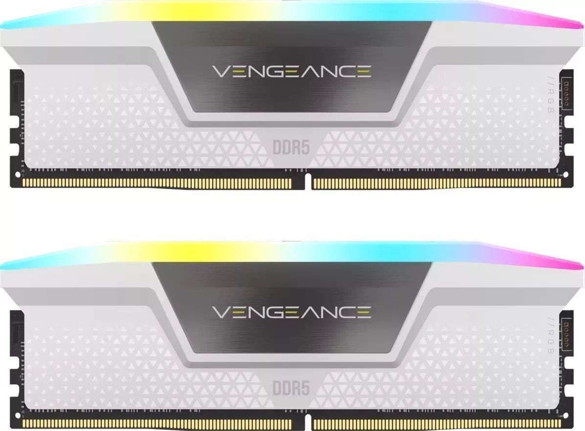 Pamięć RAM Corsair Vengeance Rgb, Ddr5, 64 Gb, 6000Mhz, Cl30