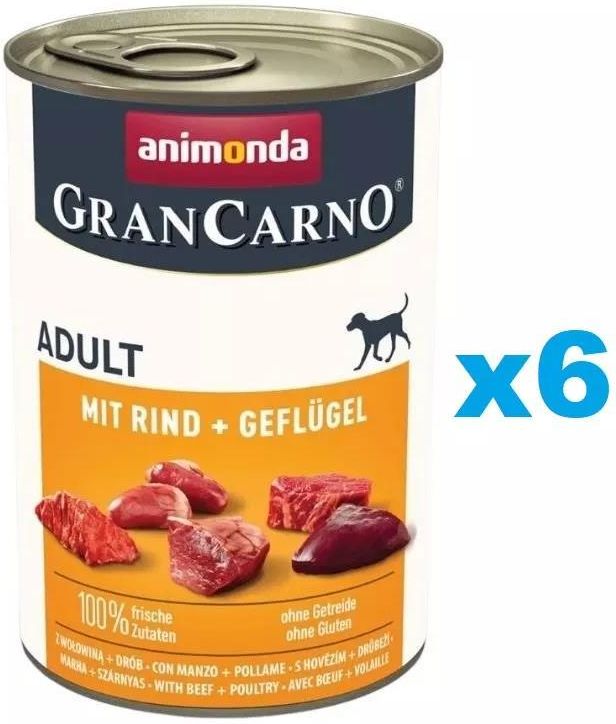 animonda GranCarno Adult volaille + agneau à Prix Discount