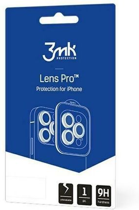 3Mk Lens Protection Pro Iphone 15 6 1" Żółty Yellow Ochrona Na Obiektyw Aparatu Z Ramką Montażową 1S