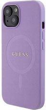 Guess Etui Saffiano Pokrowiec Z Magsafe Do Iphone 15 Plus Plecki Case