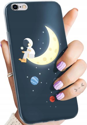Hello Case Etui Do Iphone 6 6S Moon Księżyc Gwiazdy