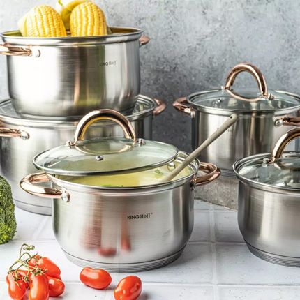 Kinghoff Zestaw Garnków 10 Elementów Kh 1764 1593306 - zdjęcie 6