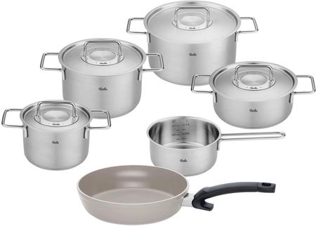 Fissler Pure Collection Zestaw Garnków 5Cz + Patelnia