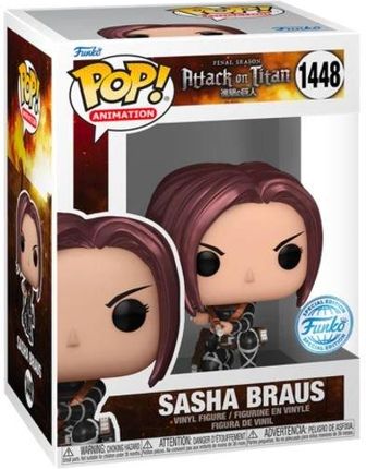 Funko Pop Anime Figurka Kolekcjonerska Attack Of Titan Sasha Braus Specjalna Edycja 1448