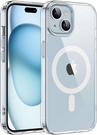 Alogy Etui Do Iphone 15 Plus Magsafe Obudowa Hybrid Case Cover Shock Clear Przezroczyste
