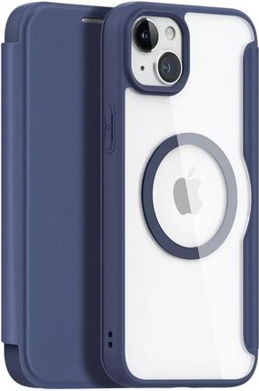 Dux Ducis Etui Skin X Pro Do Apple Iphone 15 Magnetyczny Pokrowiec Magsafe Z Klapką Niebieski