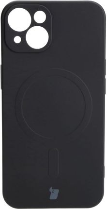 Bizon Etui Case Silicone Magsafe Do Apple Iphone 13 Czarne - zdjęcie 5