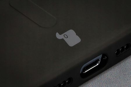 Bizon Etui Case Silicone Magsafe Do Apple Iphone 13 Czarne - zdjęcie 6