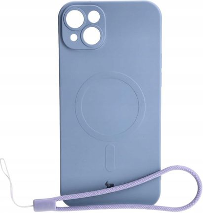 Bizon Etui Case Silicone Magsafe Do Apple Iphone 14 Plus Szare