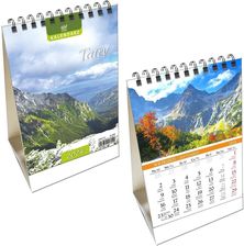 Zdjęcie Kalendarz 2024 Biurkowy Pion Mały Tatry - Ev-Corp - Myślenice