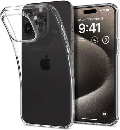 Spigen Etui Do Iphone 15 Pro Liquid Crystal Case Obudowa Ochronna Na Telefon Crystal Clear