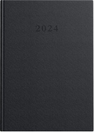 Kalendarz Standard Top 2000 A4 2024 Czarny Dzienny