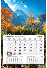 Zdjęcie Kalendarz 2024 Jednodzielny Główka Płaska Tatry - Siechnice