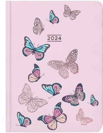 Kalendarz Tygodniowy 2024 B6 Motyle Albi