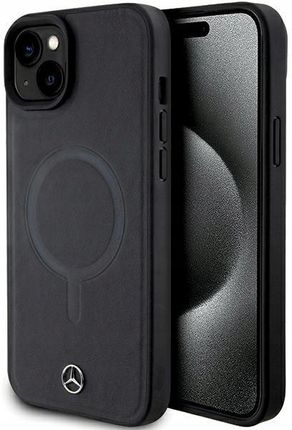 Mercedes Mehmp15M23Rcmk Iphone 15 Plus 6.7" Czarny/Black Hardcase Smooth Le