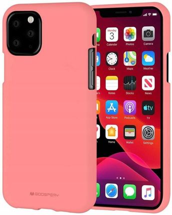 Mercury Etui Iphone 11 Pro Soft Jelly Jasny Różowy