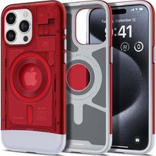 Spigen Etui Classic C1 Mag Magsafe Do Iphone 15 Pro Czerwone