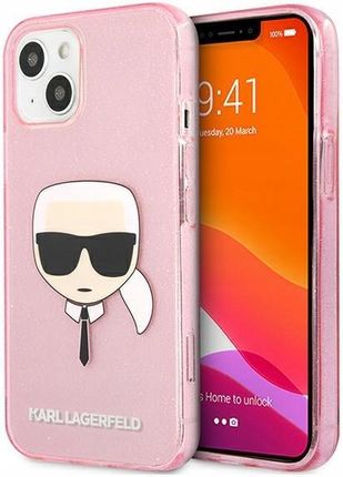 Karl Lagerfeld Klhcp13Skhtuglp Iphone 13 Mini 5 4" Różowy/Pink Hardcase Gli