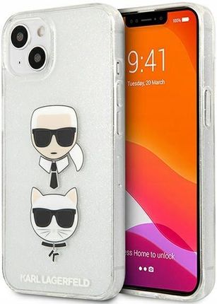 Karl Lagerfeld Klhcp13Skctugls Iphone 13 Mini 5 4" Srebrny/Silver Hardcase