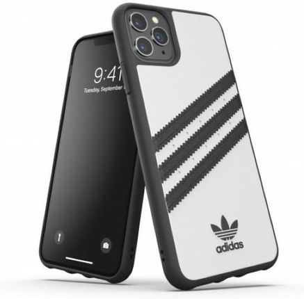 Adidas Moulded Case Pu Iphone 11 Pro Max Biało Czarny/White Black 36292