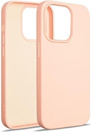 Beline Etui Silicone Iphone 14 Pro 6 1" Różowo Złoty/Rose Gold