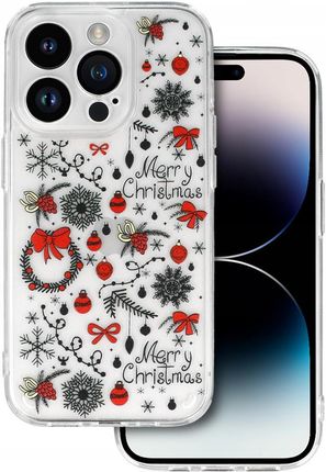 Izigsm Tel Protect Christmas Case Do Iphone 14 Pro Max Wzór 5 Clear