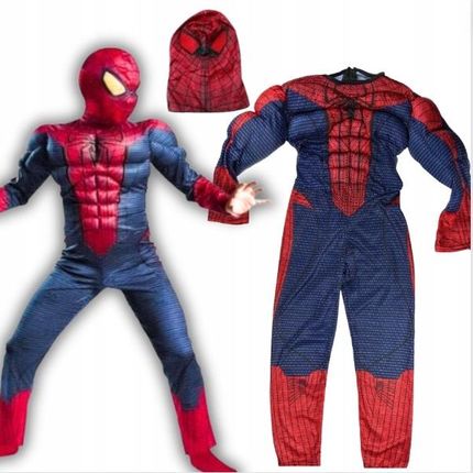 Toys Spider-Man Strój Z Mięśniami Kostium Ciemny 3-5 L. 