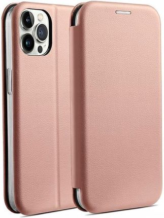Beline Etui Book Magnetic Iphone 14 Pro 6 1" Różowo Złoty/Rose Gold