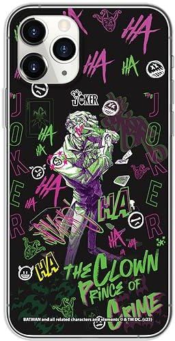 Custodia ERT GROUP Per IPhone 11 Pro Con Licenza Ufficiale DC - Joker 027, Cover In TPU Flessibile