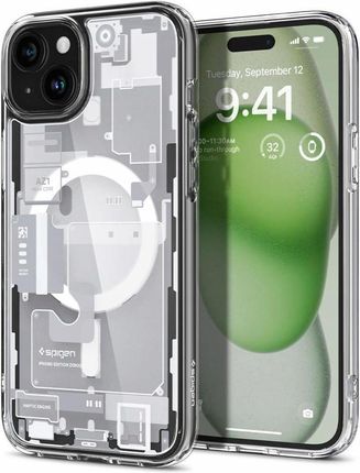 Spigen Ultra Hybrid Mag Magsafe Iphone 15 Plus Zero One White