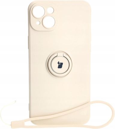 Bizon Etui Silikonowe Do Iphone 15 Plus Obudowa Case Cover Ring